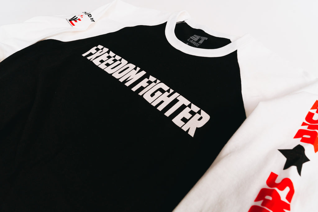 Freedom Fighter 3/4 Tee